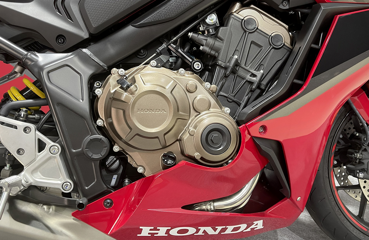 động cơ Honda CBR650R 2023 màu đỏ